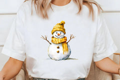 Christmas Snowman Clipart Bundle 14 - CraftNest - Digital Crafting and Art