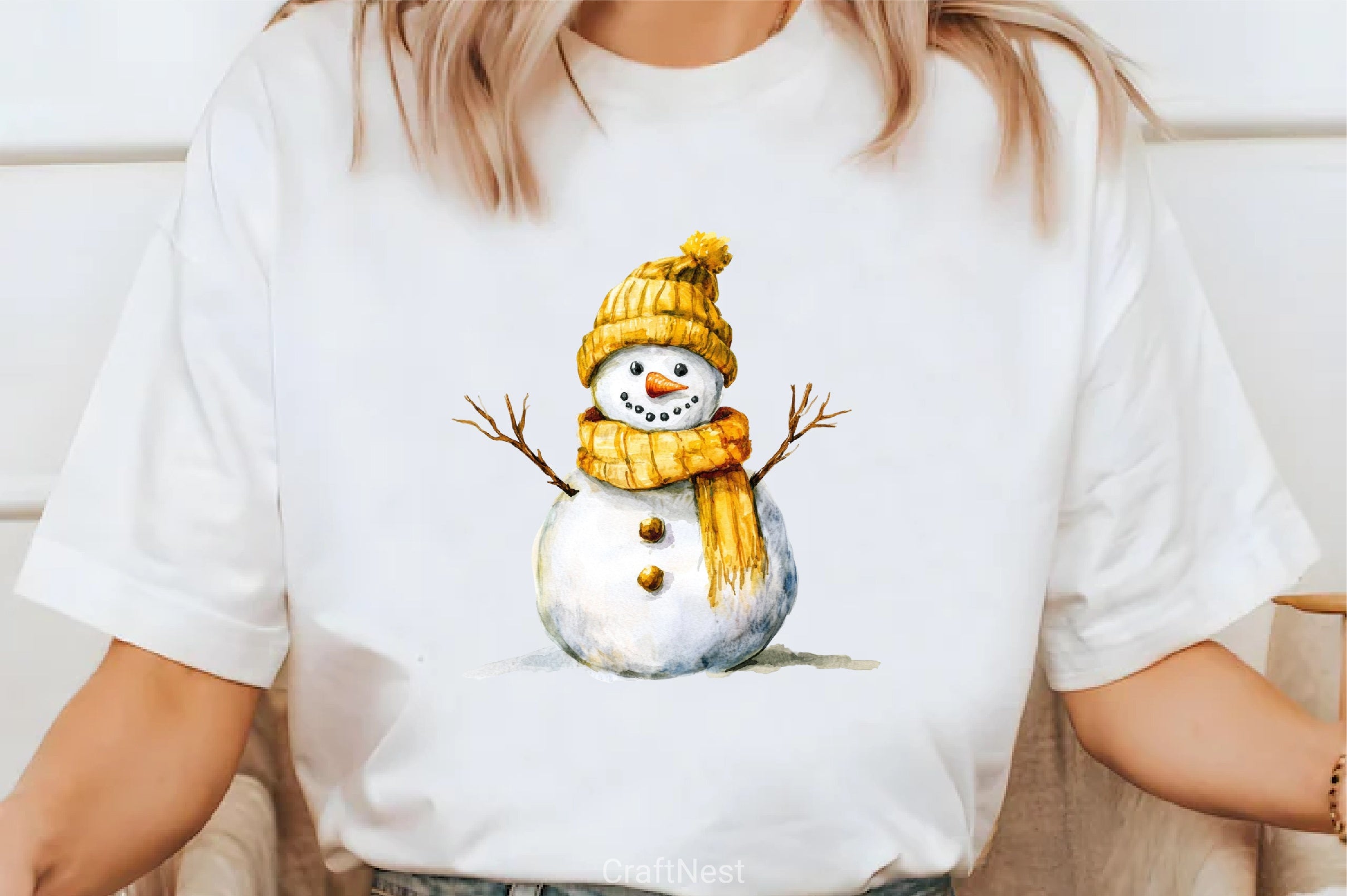 Christmas Snowman Clipart Bundle 14 - CraftNest - Digital Crafting and Art