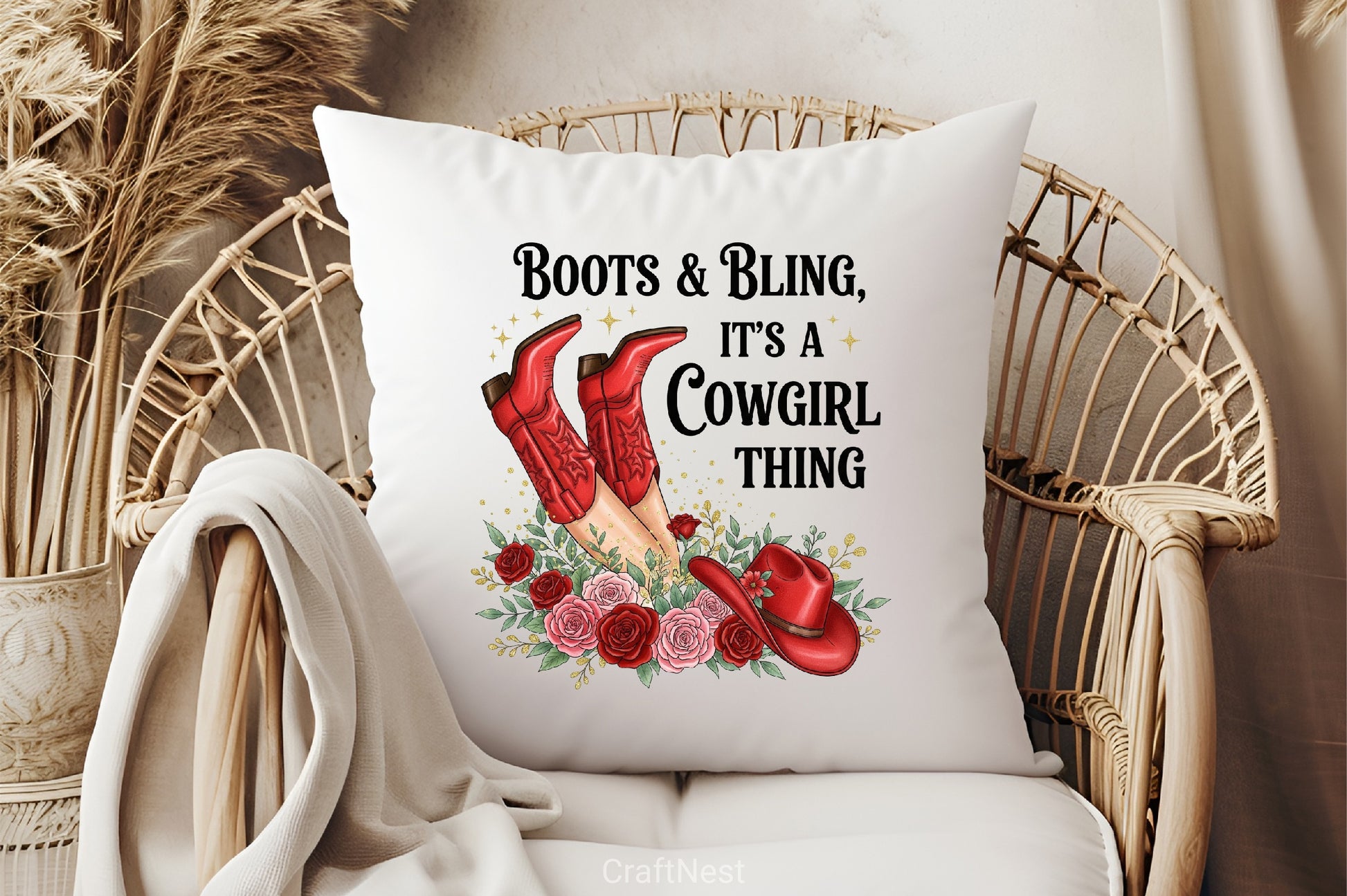 Cowgirl Boots & Bling Clipart Bundle 5 - CraftNest - Digital Crafting and Art