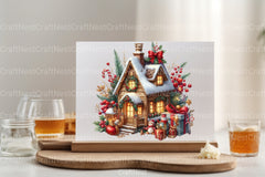 Winter Candy House Clipart Bundle - CraftNest - Digital Crafting and Art