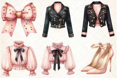 Fashion Classy Woman Clipart Bundle - CraftNest - Digital Crafting and Art