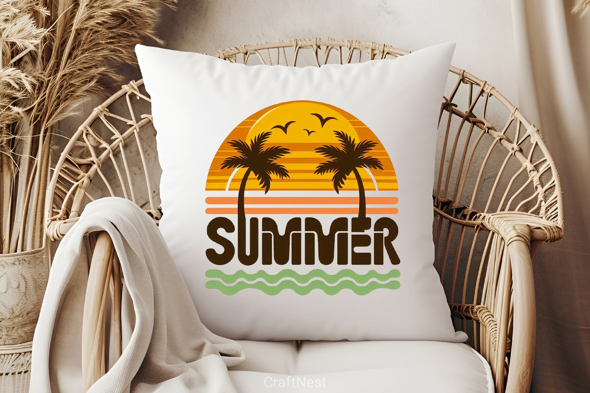 Summer Vibes Clipart Bundle 4 - CraftNest - Digital Crafting and Art