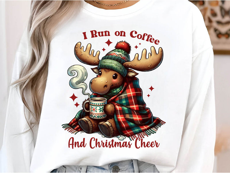 I Run On Coffee And Christmas Cheer Clipart Bundle - CraftNest - Digital Crafting and Art