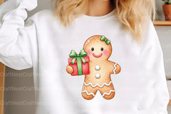Christmas Gingerbread Man Clipart Bundle 4 - CraftNest - Digital Crafting and Art