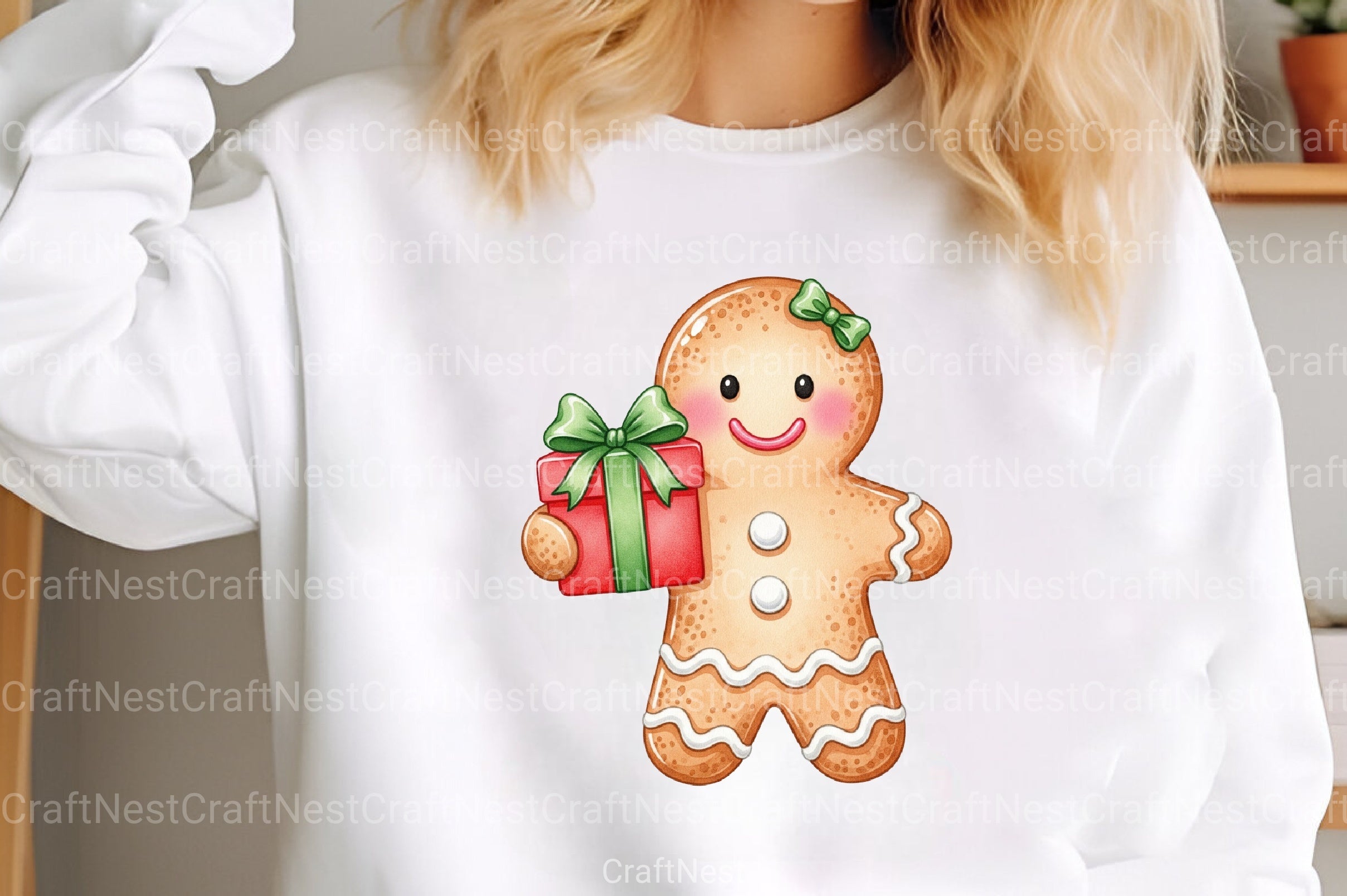 Christmas Gingerbread Man Clipart Bundle 4 - CraftNest - Digital Crafting and Art