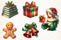 Classic Christmas Clipart Bundle 1 - CraftNest - Digital Crafting and Art