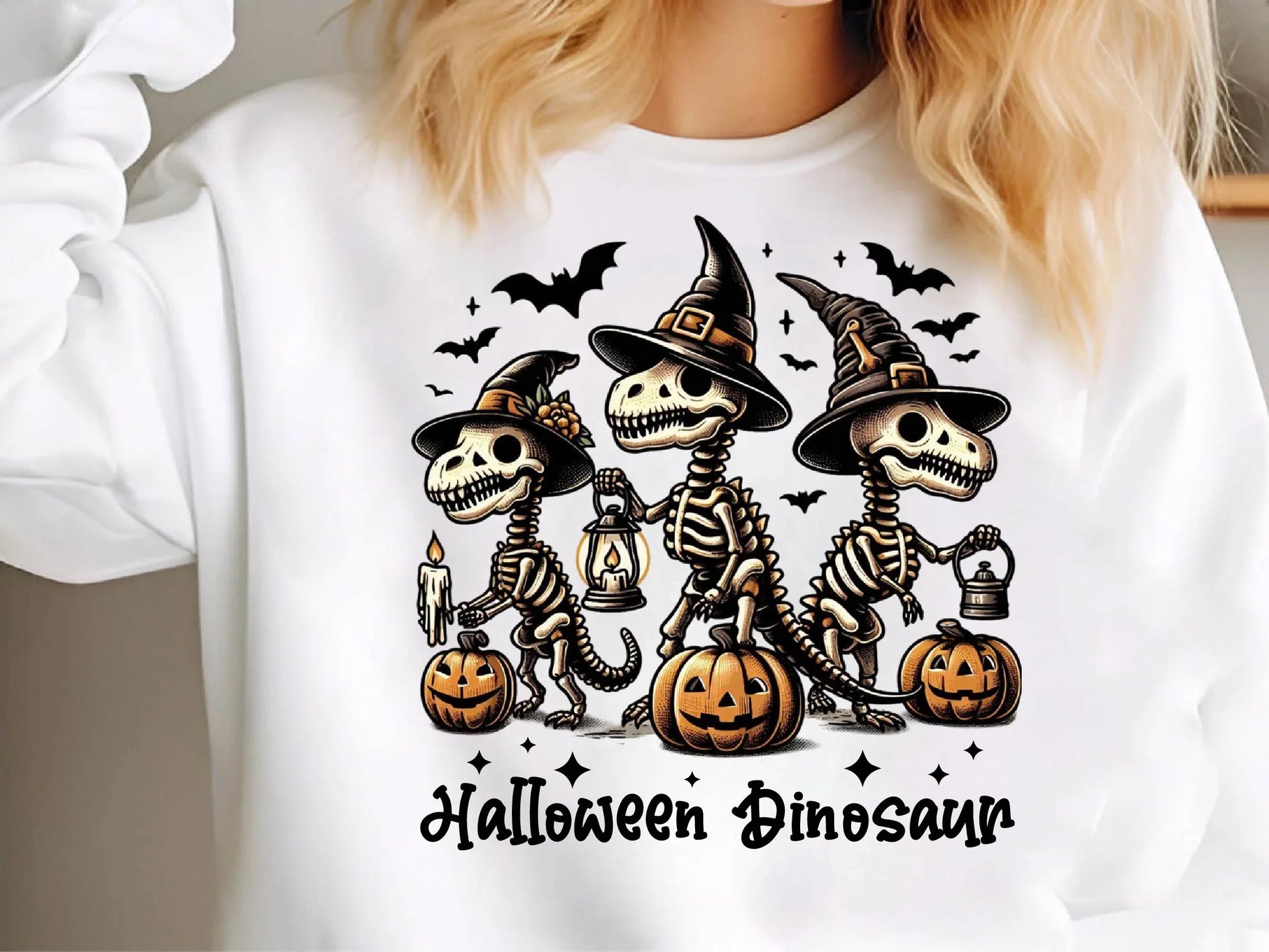 Halloween Dinosaur Halloween Dinosaur Clipart Bundle - CraftNest - Digital Crafting and Art