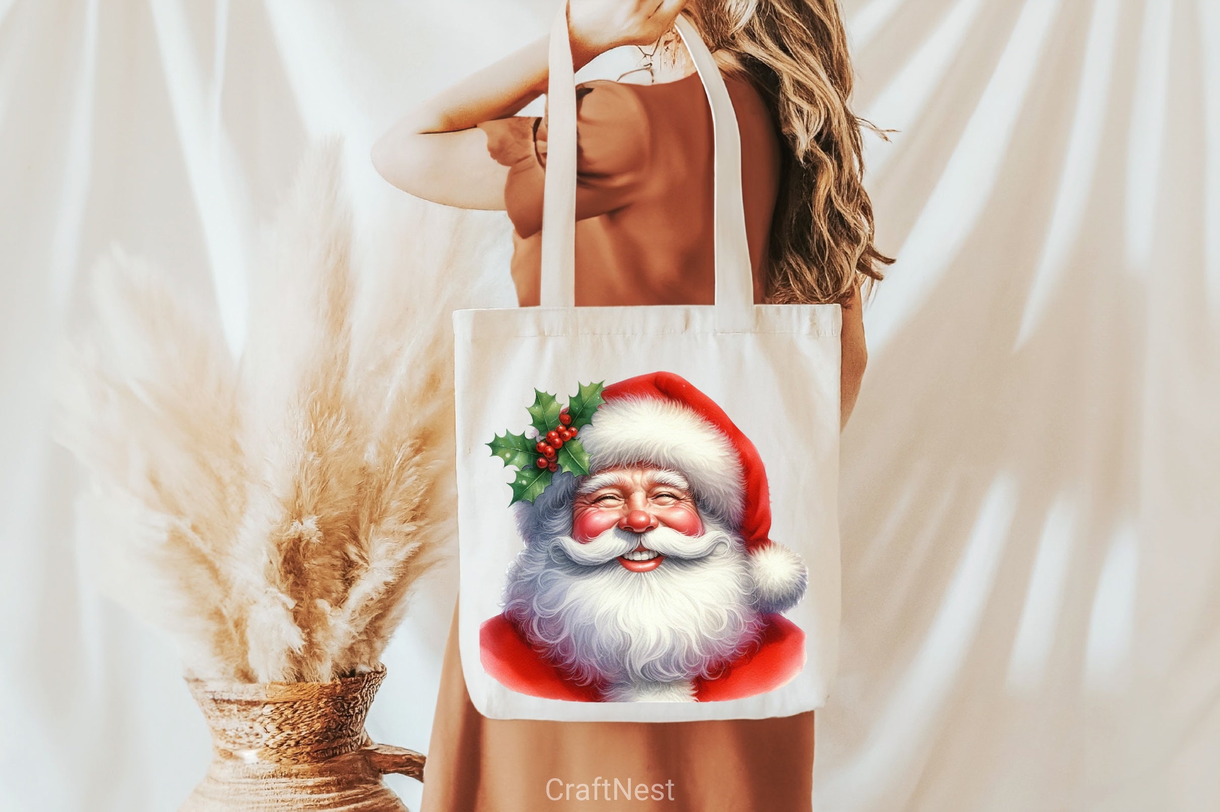 Santa Claus Clipart Bundle 7 - CraftNest - Digital Crafting and Art