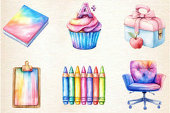 Back To School Clipart Bundle 3 - CraftNest - Digital Crafting and Art