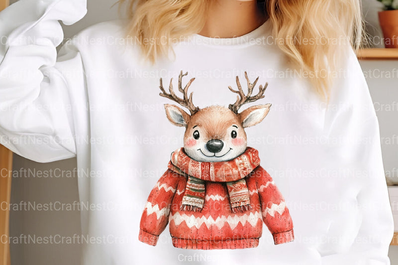 Christmas Sweater Clipart Bundle: Ugly, Grinch, Cute Holly Sweatshirts for Winter Scrapbooking & Planning - CraftNest - Digital Crafting and Art