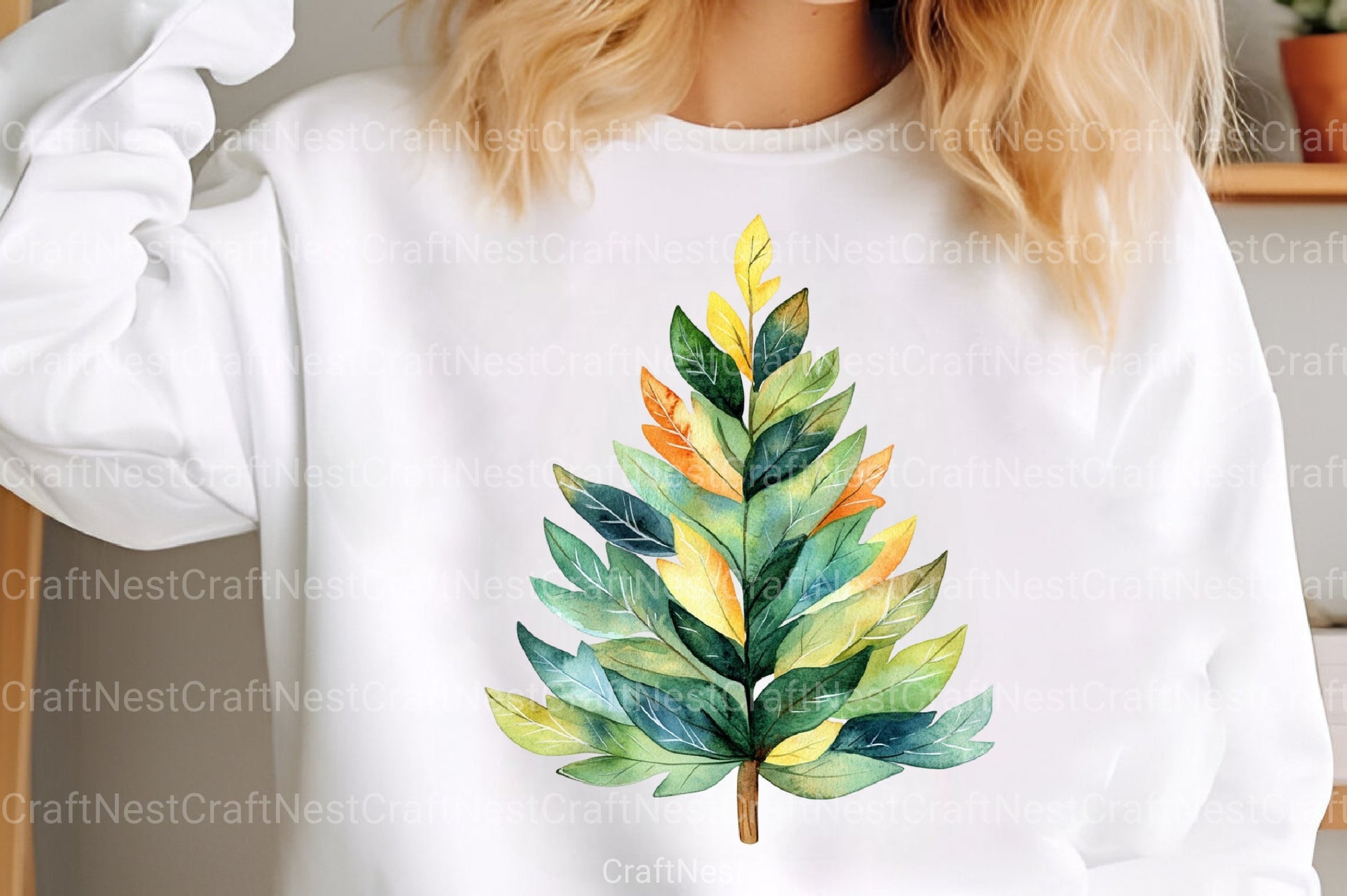 Whimsical Christmas Tree Clipart Bundle 8 - CraftNest - Digital Crafting and Art