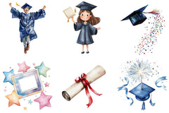 Graduation Set Clipart Bundle - CraftNest - Digital Crafting and Art