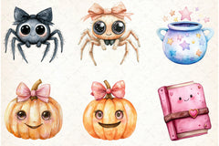 Halloween Kawaii Spooky Clipart Bundle - CraftNest - Digital Crafting and Art