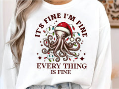 It'S Fine I'M Fine Every Thing Is Fine Clipart Bundle - CraftNest - Digital Crafting and Art