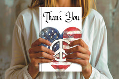 4th of July Peace Sign Clipart Bundle - CraftNest - Digital Crafting and Art