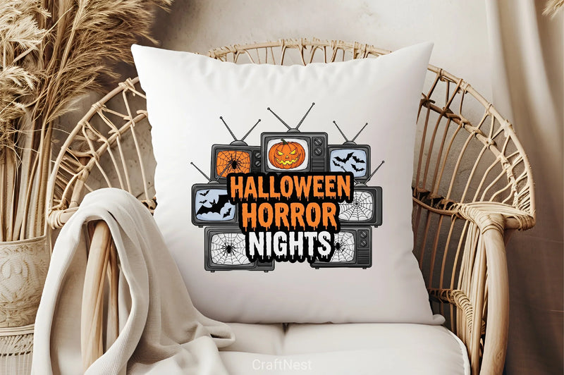 Halloween Horror Nights Clipart Bundle - CraftNest - Digital Crafting and Art