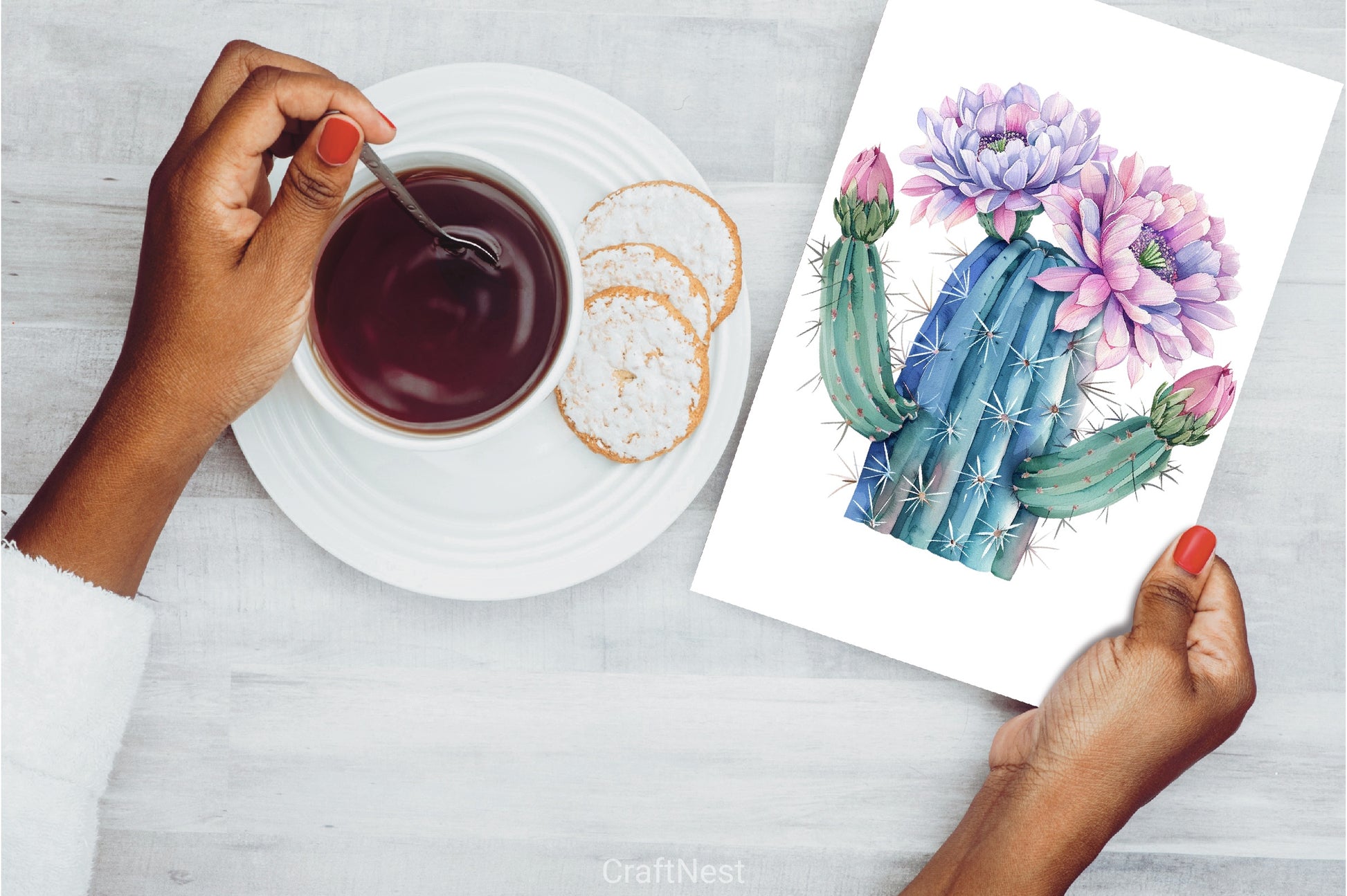 Summer Cactus Clipart Bundle 3 - CraftNest - Digital Crafting and Art