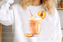 Cute Peaches Garden Fruit Clipart Bundle 2 - CraftNest - Digital Crafting and Art