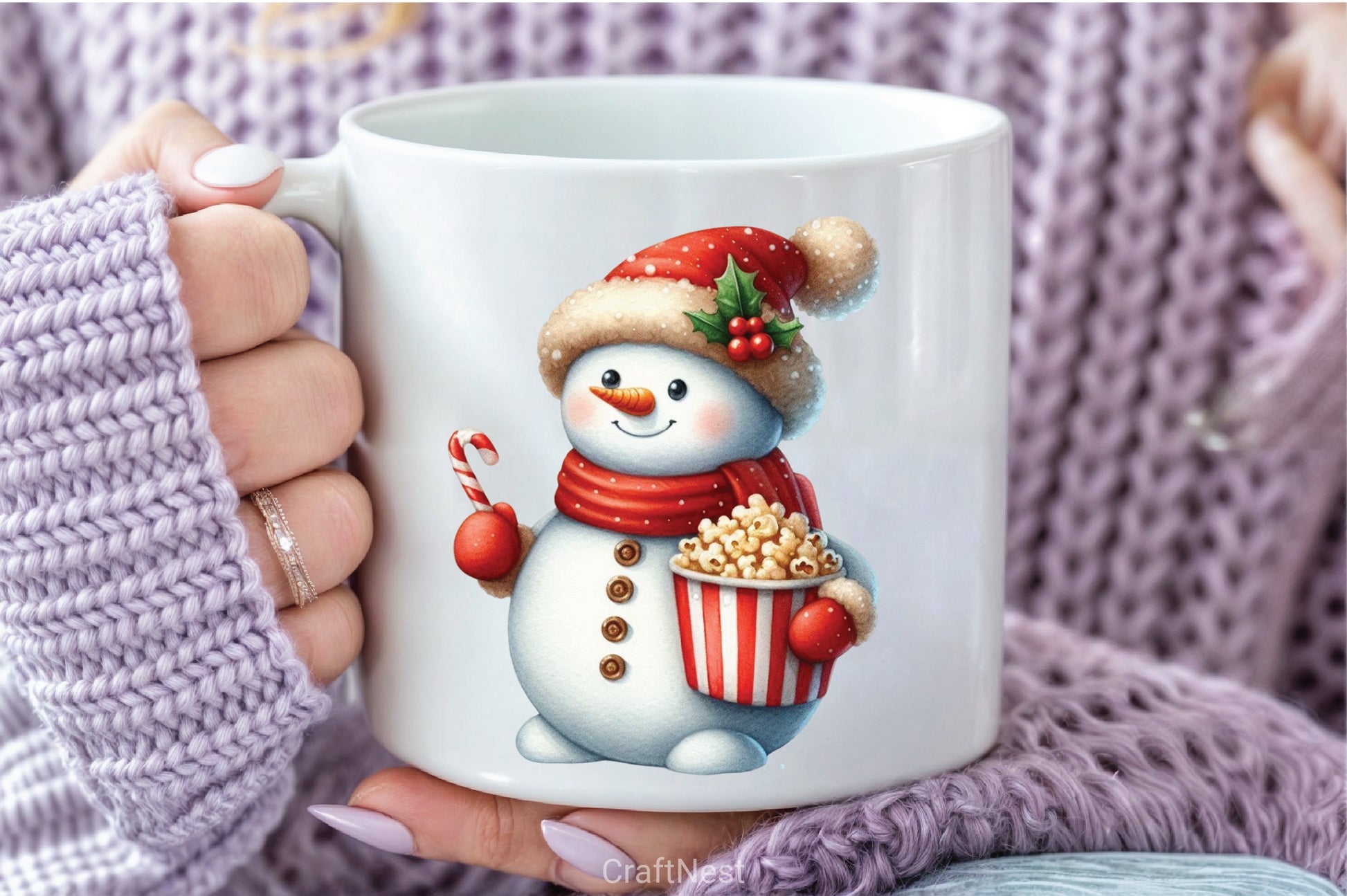 Christmas Movie Night Clipart Bundle - CraftNest - Digital Crafting and Art