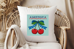 4th of July Cherry Clipart Bundle - CraftNest - Digital Crafting and Art