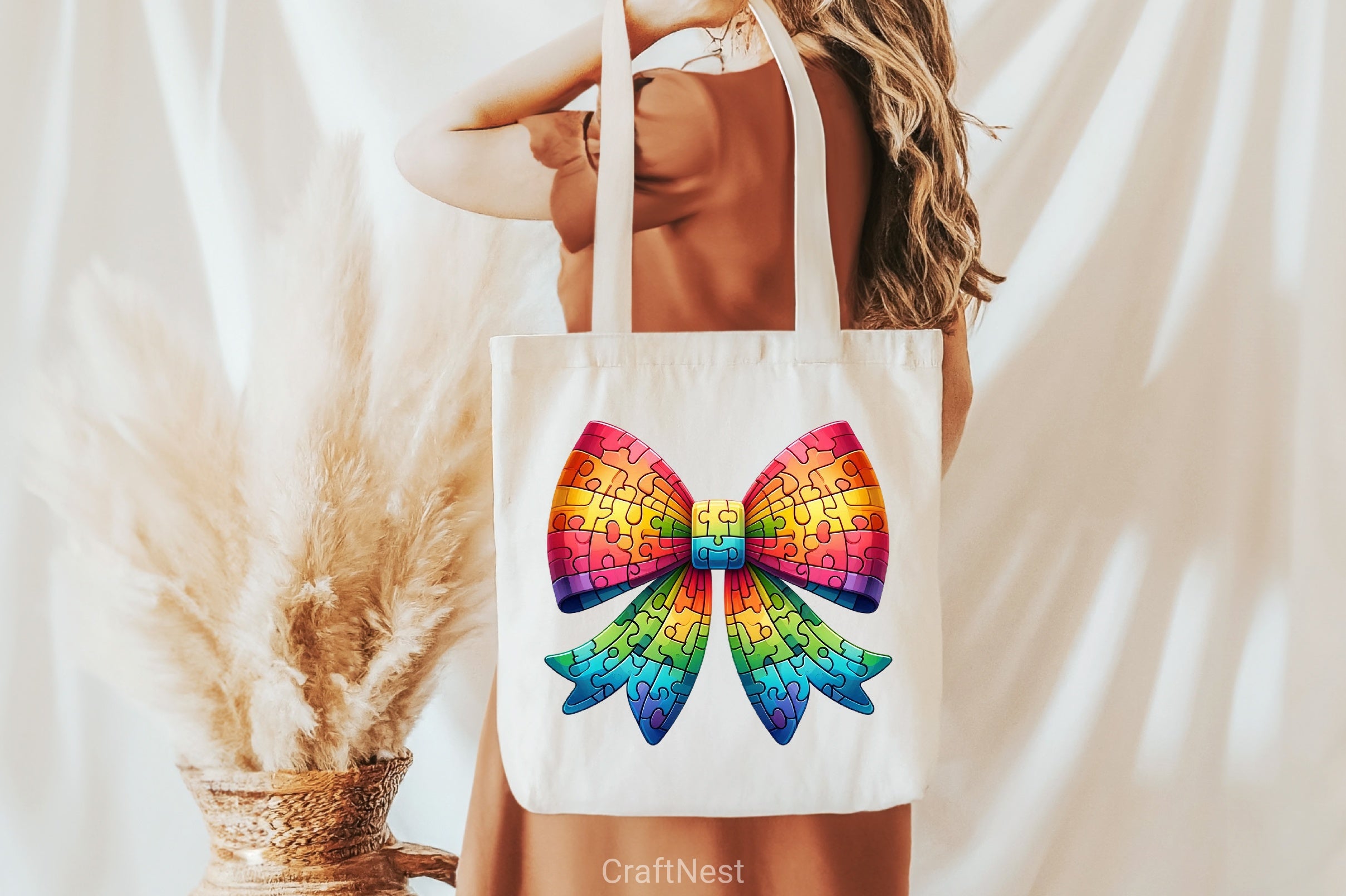 Autism Awareness Bow Clipart Bundle - CraftNest - Digital Crafting and Art