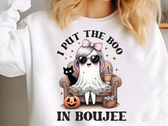I Put The Boo In Boujee Girly Halloween Clipart Bundle - CraftNest - Digital Crafting and Art