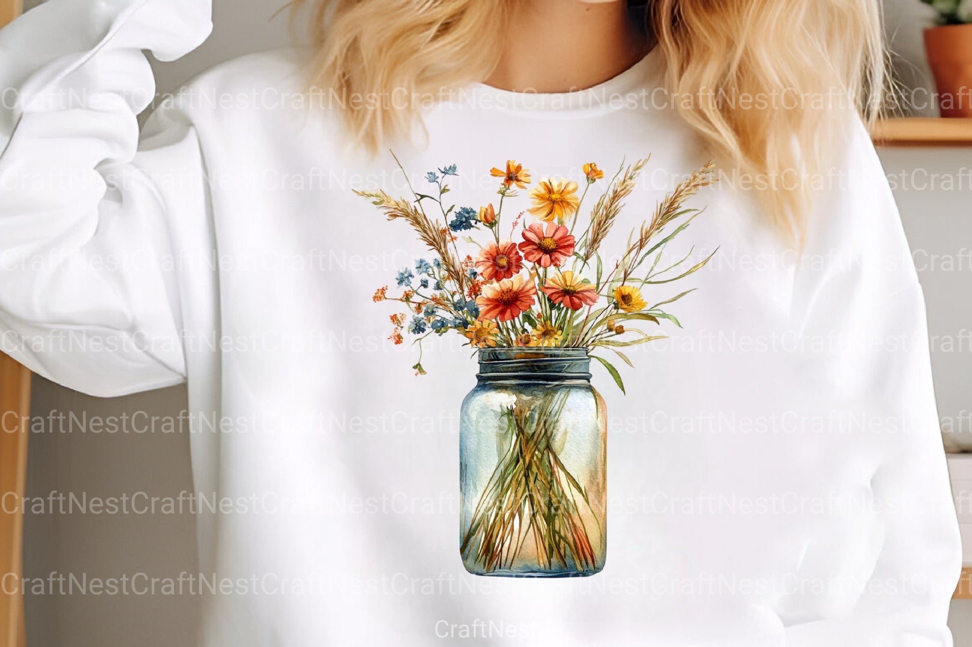 Fall Mason Jar Design Clipart Bundle - CraftNest - Digital Crafting and Art