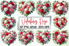 Valentine's Rose Clipart Bundle
