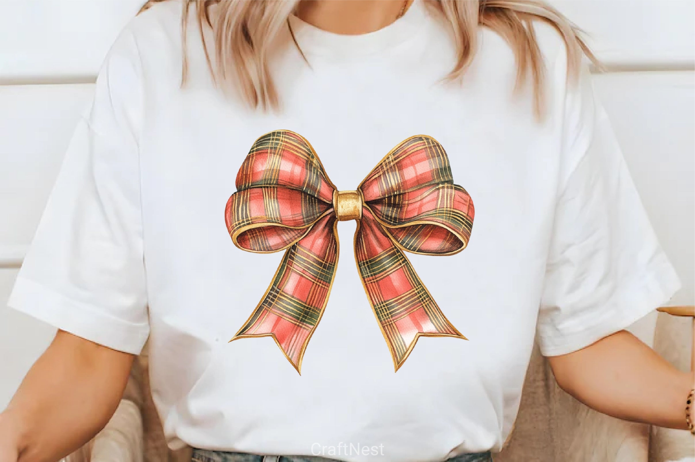 Luxury Plaid Christmas Clipart Bundle - CraftNest - Digital Crafting and Art