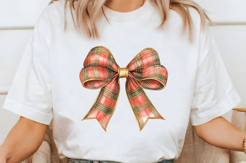 Luxury Plaid Christmas Clipart Bundle - CraftNest - Digital Crafting and Art