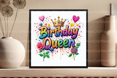 Birthday Queen Clipart Bundle 1 - CraftNest - Digital Crafting and Art