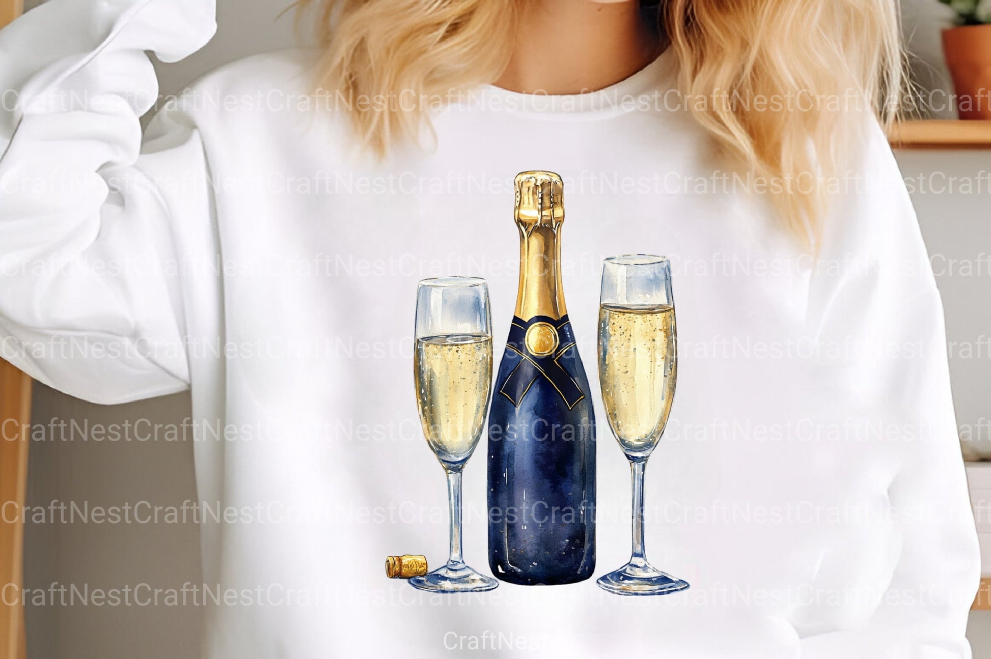 Whimsical Christmas Cute Holiday Illustrations Clipart Bundle - CraftNest - Digital Crafting and Art