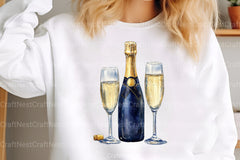 Whimsical Christmas Cute Holiday Illustrations Clipart Bundle - CraftNest - Digital Crafting and Art