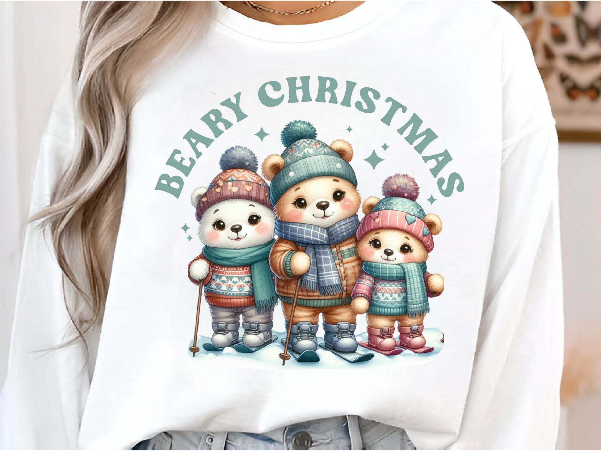 Beary Christmas Animal Christmas Clipart Bundle - CraftNest - Digital Crafting and Art