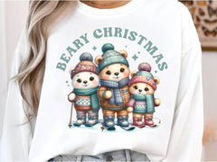 Beary Christmas Animal Christmas Clipart Bundle - CraftNest - Digital Crafting and Art