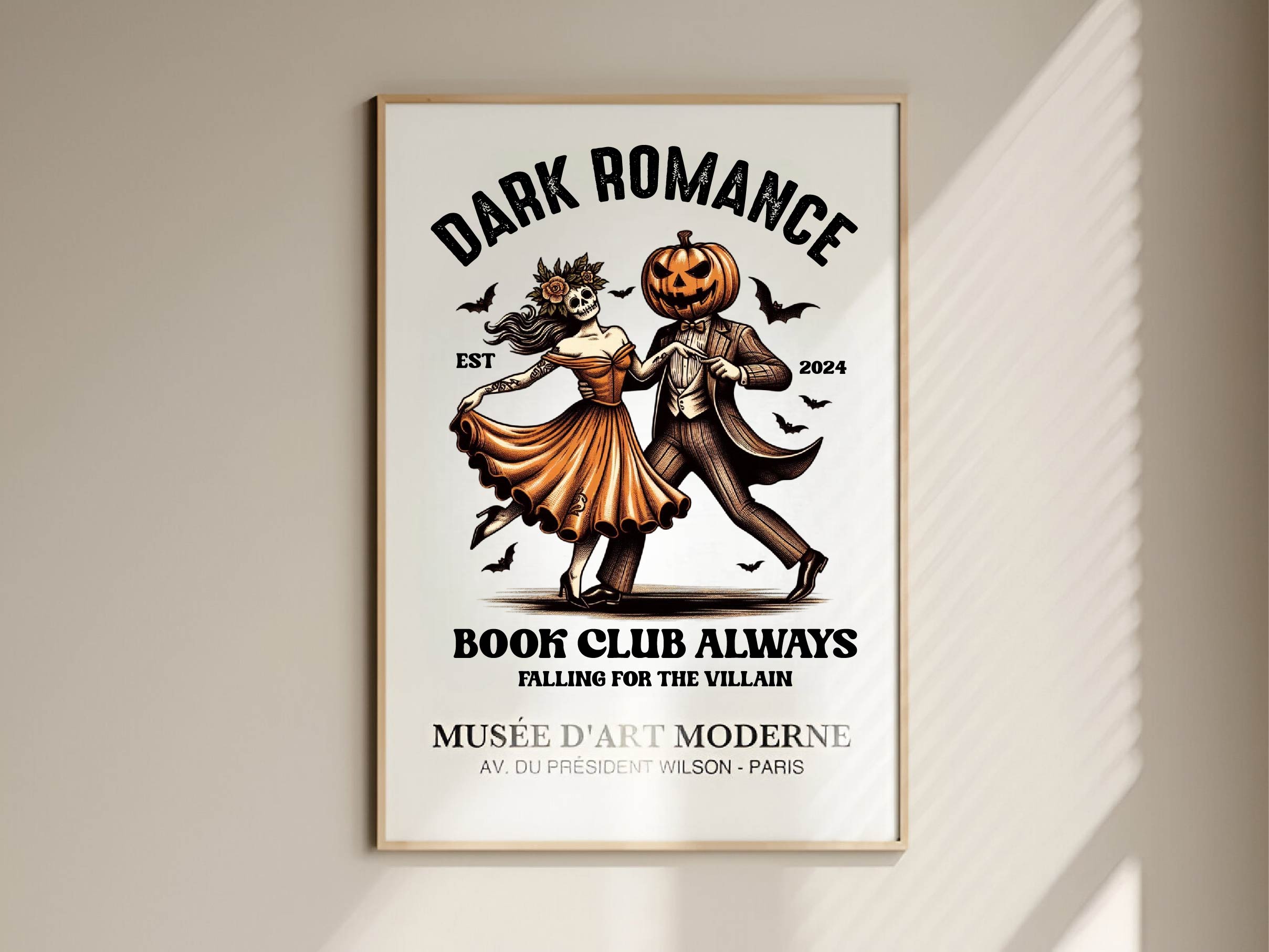 Dark Romance Book Club Vintage Halloween Clipart Bundle - CraftNest - Digital Crafting and Art