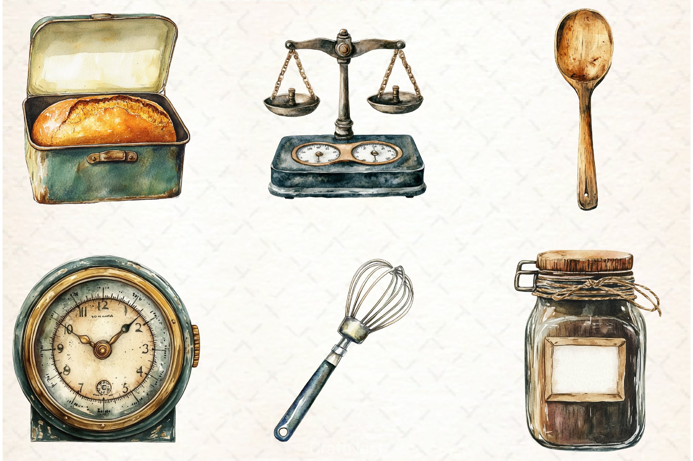 Baking Time Clipart Bundle - CraftNest - Digital Crafting and Art