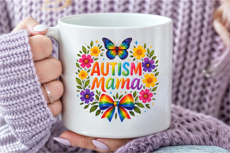Autism Mama Shirt Clipart Bundle - CraftNest - Digital Crafting and Art