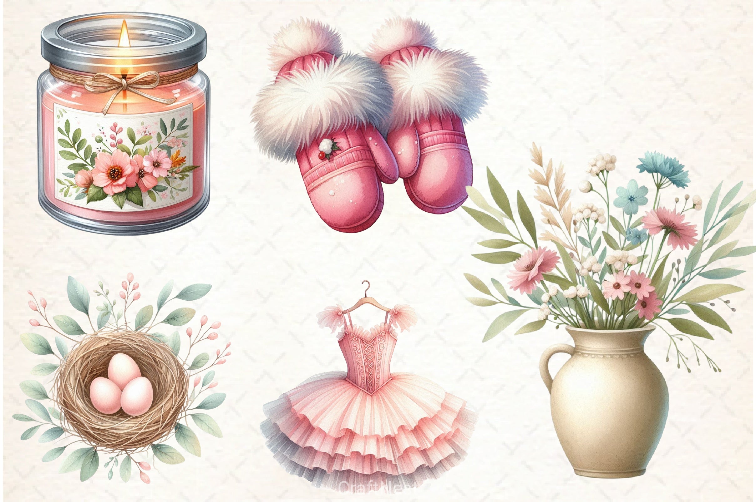 Ballet Whisper Clipart Bundle - CraftNest - Digital Crafting and Art