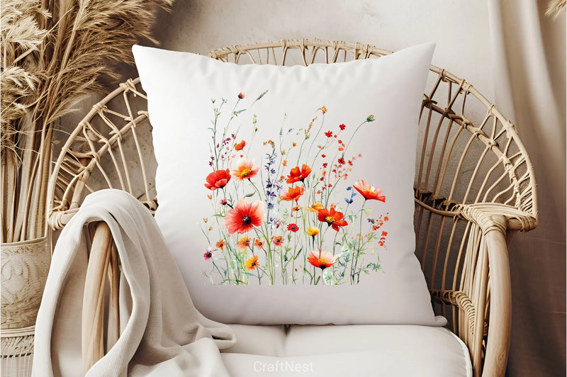 Spring Flowers Wild Flowers Clipart Bundle - CraftNest - Digital Crafting and Art