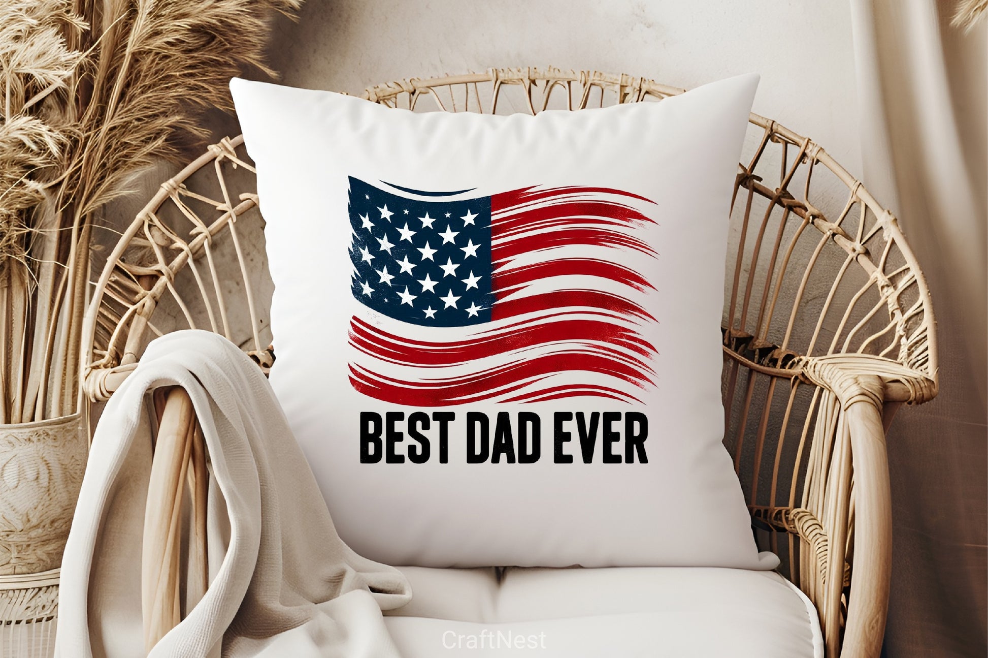 Patriotic Best Dad Clipart Bundle - CraftNest - Digital Crafting and Art