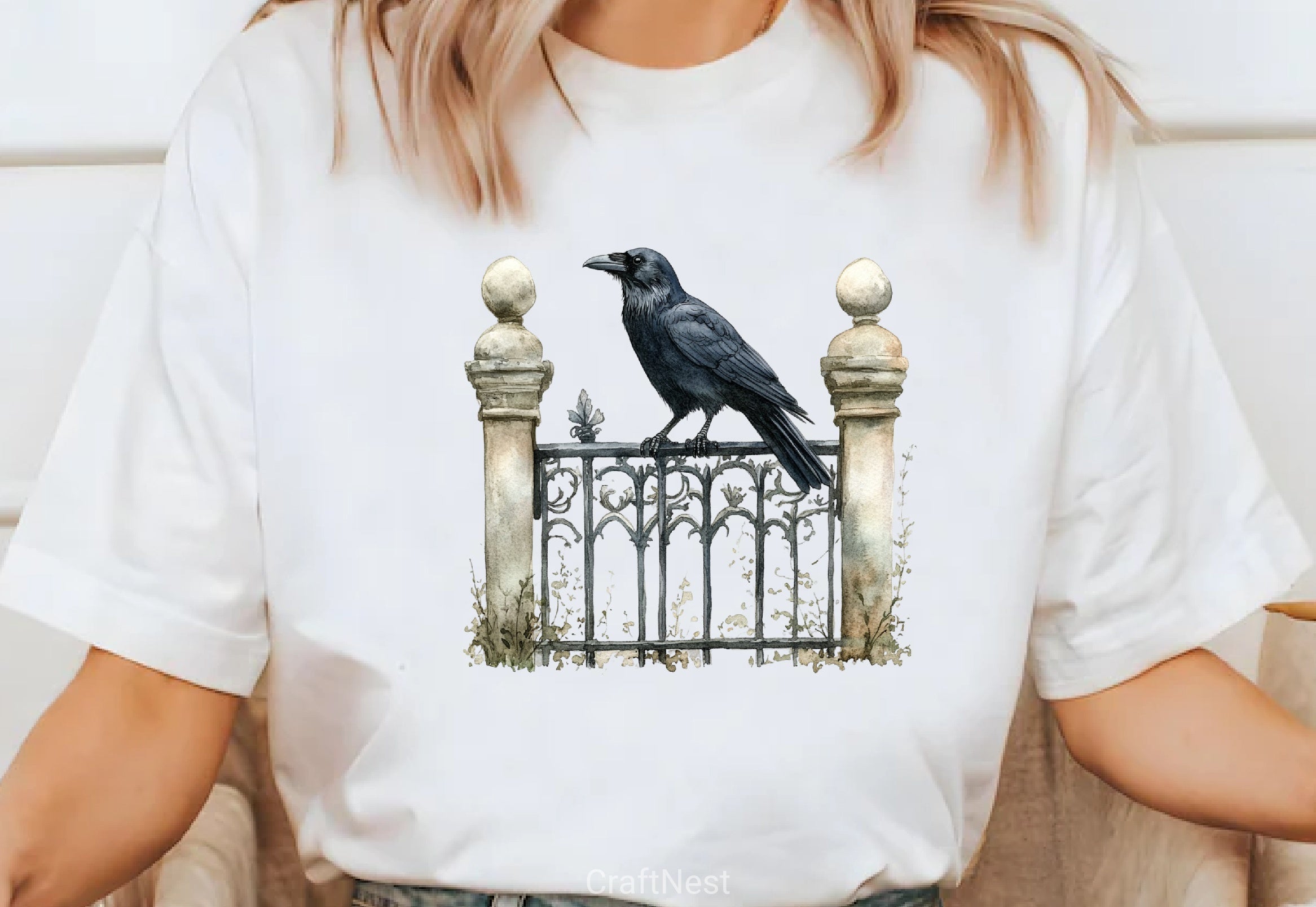 Gothic Raven Clipart Bundle - CraftNest - Digital Crafting and Art