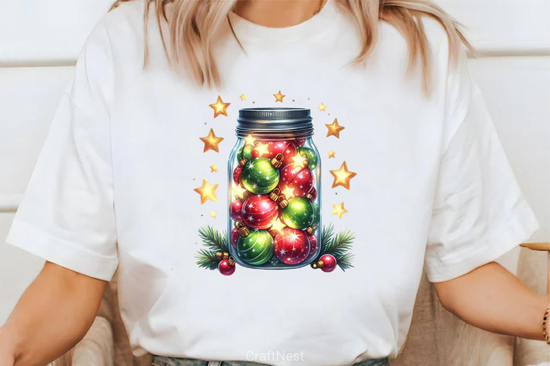 Christmas Magic Jars Clipart Bundle - CraftNest - Digital Crafting and Art