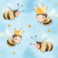 Princess Bee Digital Paper - CraftNest - Digital Crafting and Art