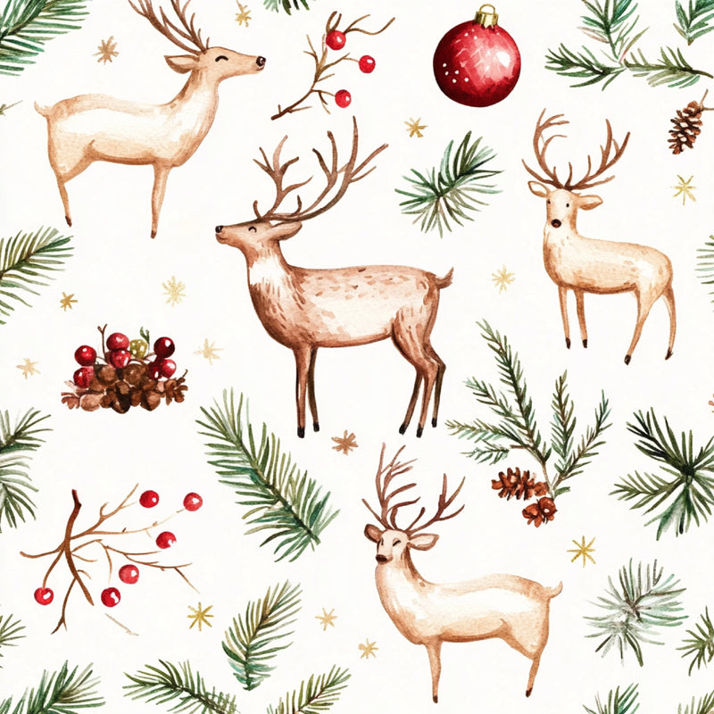 Rustic Christmas Patterns Clipart Bundle - CraftNest - Digital Crafting and Art