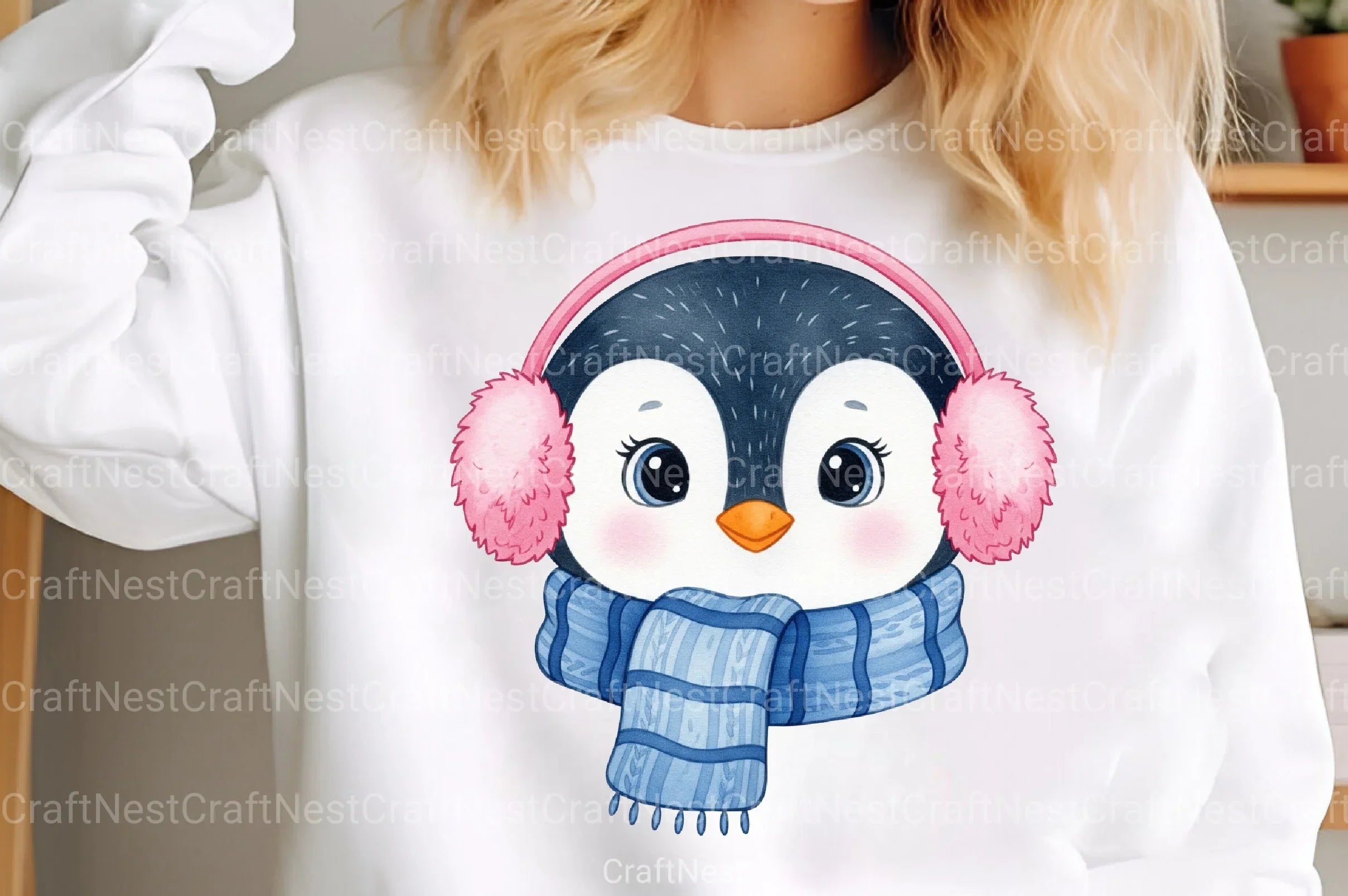 Cute Christmas Animals Clipart Bundle - CraftNest - Digital Crafting and Art