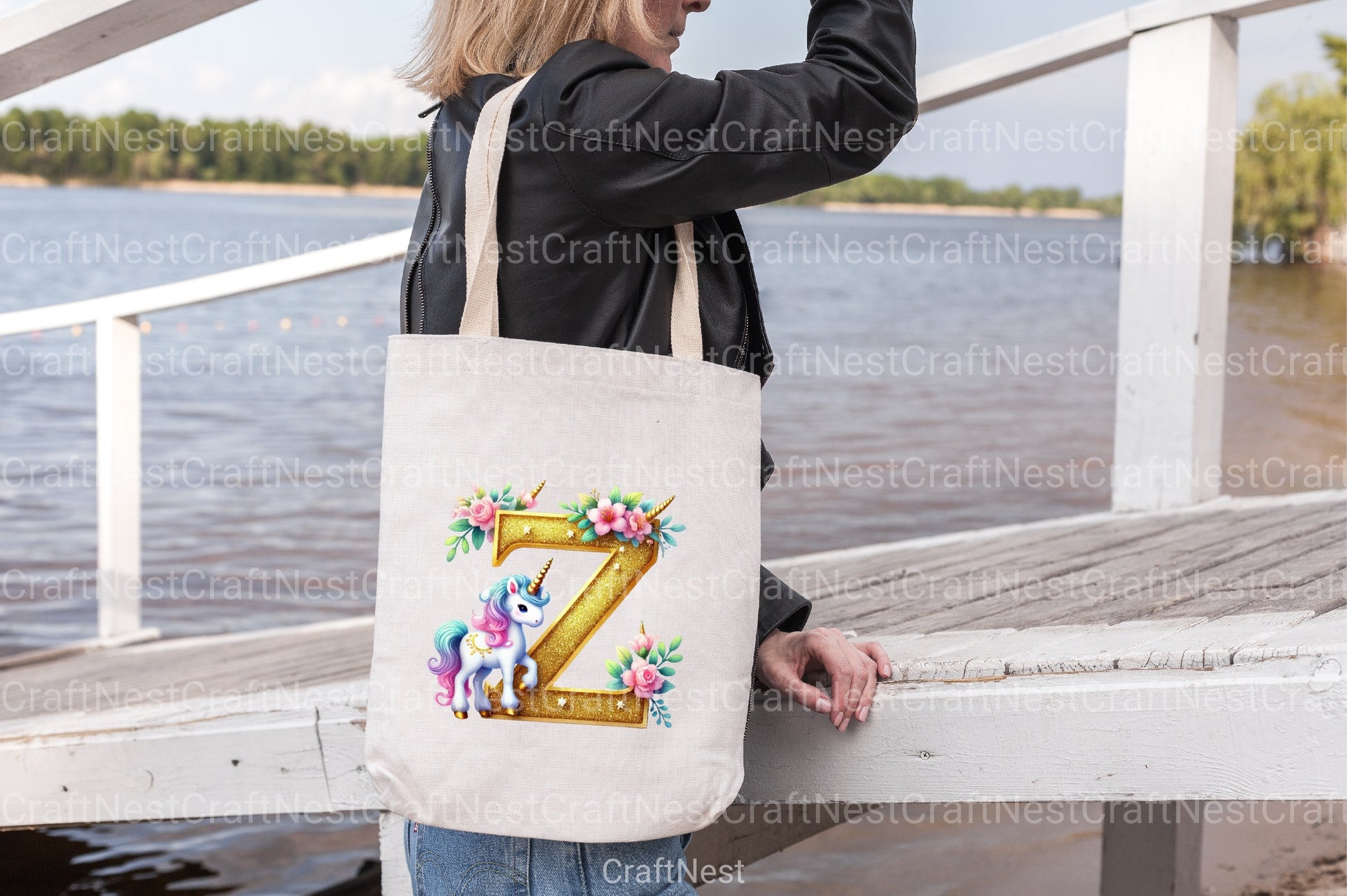 Unicorn Alphabet Clipart Bundle - CraftNest - Digital Crafting and Art