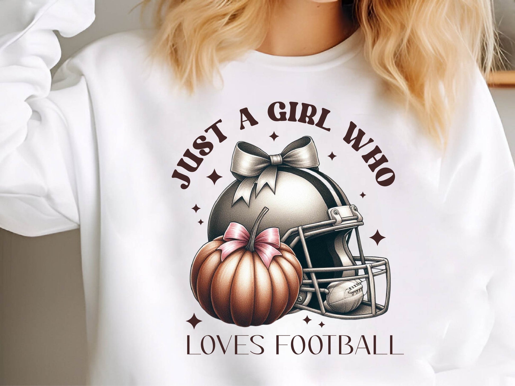Just A Girl Who Loves Football Clipart Bundle - CraftNest - Digital Crafting and Art