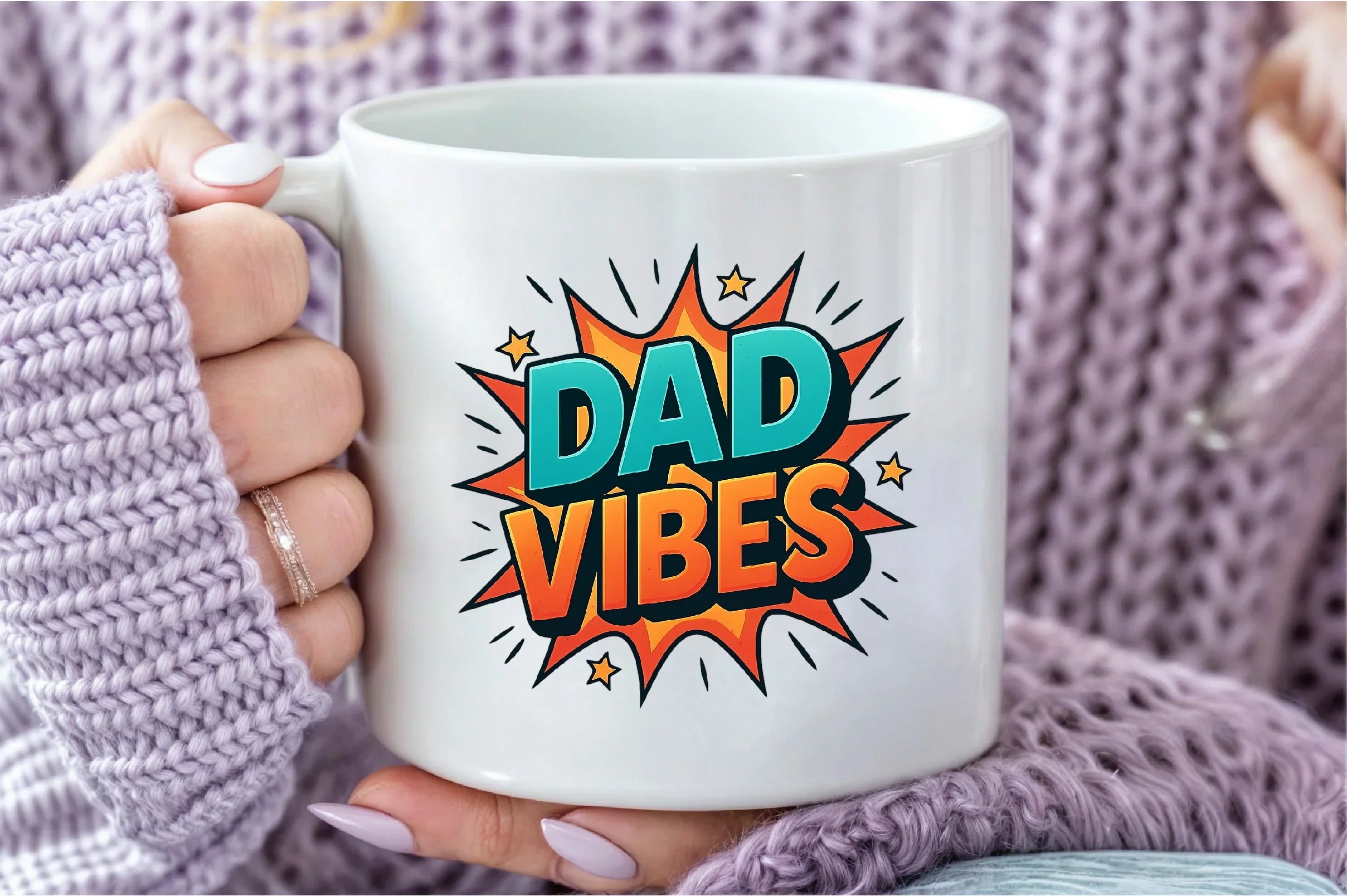 Comic Style Dad Vibes Clipart Bundle - CraftNest - Digital Crafting and Art