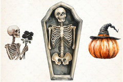 Vintage Halloween Clipart Bundle 12 - CraftNest - Digital Crafting and Art